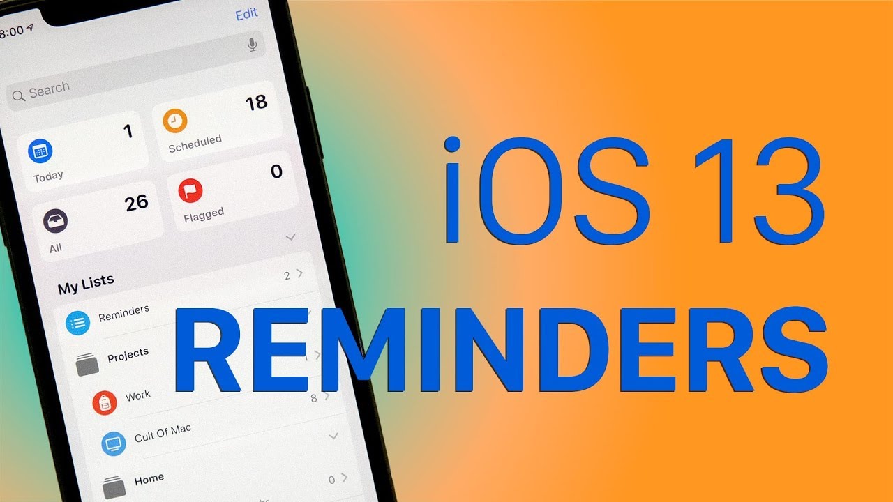 Reminder for mac and iphone